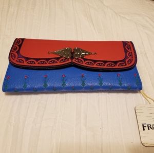 Loungefly Disney Anna Trifold Wallet